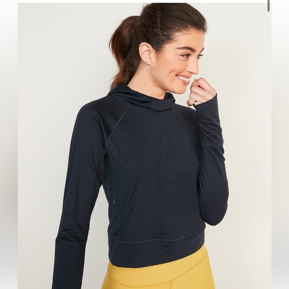 🆕 Old Navy Women’s CozeCore Cropped Performance Hoodie - Picture 4 of 14
